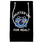 Für wirklich lustige Kameradokamera tauchen dunkle Kleine Geschenktüte (Vorderseite)