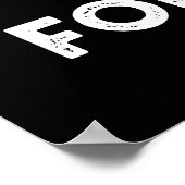 Für wirklich lustige Kameradokamera tauchen dunkle Poster (Ecke)