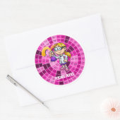 Für WissenschaftslehrerInnen und Studenten. Brilla Runder Aufkleber (Umschlag)