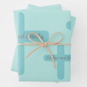 Für Zeit und Ewigkeit Geschenkpapier Set (Beispiel)