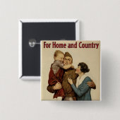 Für Zuhause und Land Button (Vorne & Hinten)