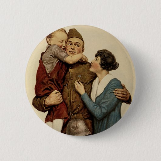 Für Zuhause und Land Button (Vorderseite)