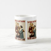 Für Zuhause und Land Kaffeetasse (Mittel)
