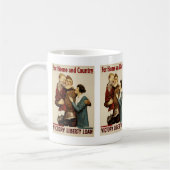 Für Zuhause und Land Kaffeetasse (Links)