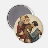 Für Zuhause und Land Magnet (Vorderseite/Rückseite)