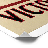 Für Zuhause und Land Poster (Ecke)