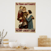 Für Zuhause und Land Poster (Küche)