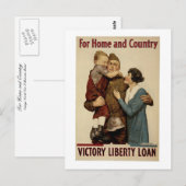 Für Zuhause und Land Postkarte (Vorne/Hinten)
