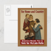 Für Zuhause und Land - Postkarte (Vorne/Hinten)