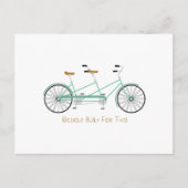 für zwei gebaut postkarte (Vorderseite)