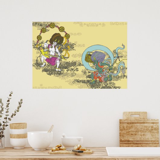 Furai-Plakat Poster (Küche)