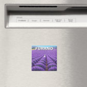 Furano Japan Lavender Fields Travel Magnet (In Situ (Geschirrspüler))
