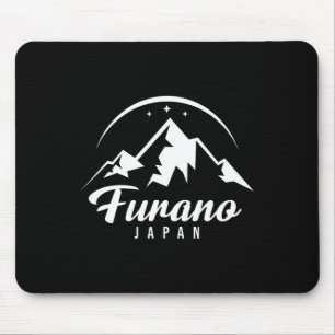 Furano Japan Ski Resort Snowboarden Mousepad