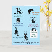 Furbaby Vatertag Karte (Gelbe Blume)