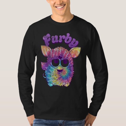 Furby Gefärbte Krawatte Portrait T-Shirt (Vorderseite)