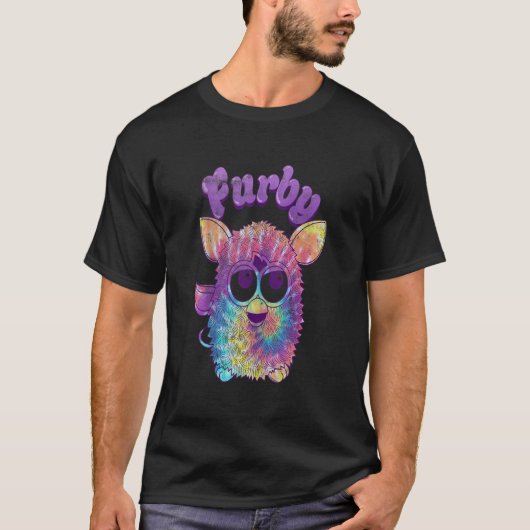 Furby Gefärbte Krawatte Portrait Ta T-Shirt (Vorderseite)