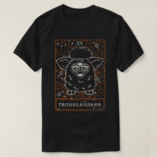 Furby Tarot Trouble Maker T-Shirt (Design vorne)
