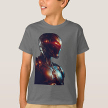 Furchless Robot Kids T - Shirt