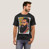 Furcht den Bart Giganten Sneaker Gangster Gott Fun T-Shirt (Vorne ganz)