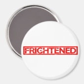 Furcht erregende Briefmarke Magnet (Vorderseite/Rückseite)