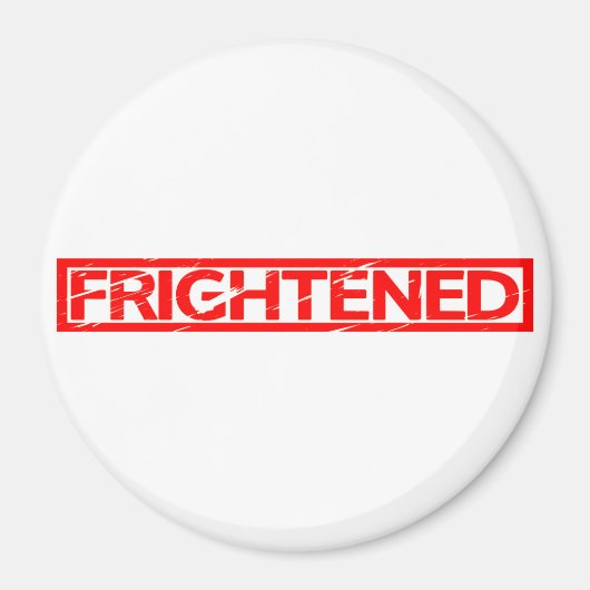 Furcht erregende Briefmarke Magnet (Vorne)