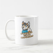 Furcht gibt Huggies Funny Furry Fandom Fursuit Gi Kaffeetasse (Links)