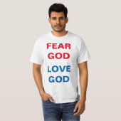 Furcht-Gott/Liebe-Gottevangelism-T - Shirt (Vorne ganz)