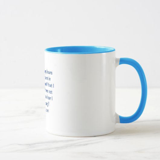 Furcht I könnte falsch sein Tasse (Rechts)