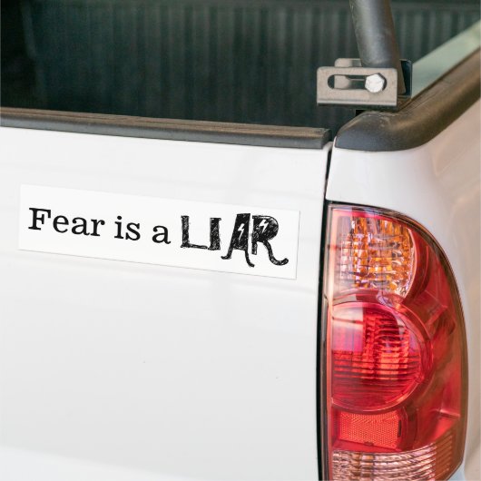 Furcht ist ein Redewendungen des Lügner-| | jede Autoaufkleber (Auf Lkw)