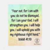 Furcht nicht blanket fleecedecke (Vorderseite)