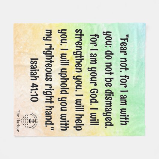 Furcht nicht blanket fleecedecke (Vorderseite (Horizontal))