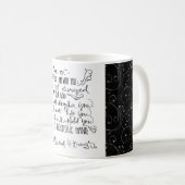 Furcht nicht für bin mich mit Ihnen. Jesaja-41:10 Kaffeetasse (VorderseiteRechts)