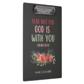 Furcht nicht vor Gott ist mit dir klettern Klemmbrett (Rechts)