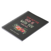 Furcht nicht vor Gott ist mit dir Notebook Notizblock (Linke Seite)