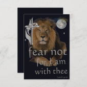 Furcht nicht, weil ich bei dir bin (Vorne/Hinten)