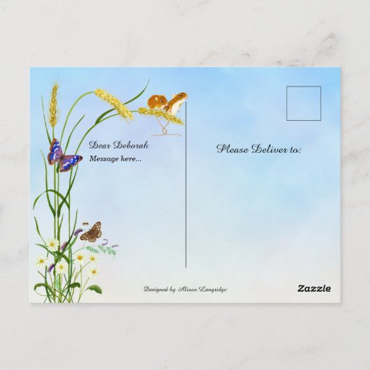 Furcht nicht, weil ich bei dir bin Isaiah 41: 10 Postkarte (Rückseite)