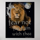 Furcht nicht, weil ich bei dir bin poster (Vorne)