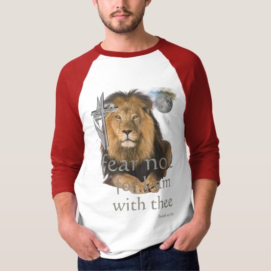 Furcht nicht, weil ich bei dir bin T-Shirt (Vorderseite)