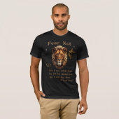 Furcht nicht, weil ich bei dir bin T-Shirt (Vorne ganz)