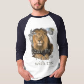 Furcht nicht, weil ich bei dir bin T-Shirt (Vorderseite)