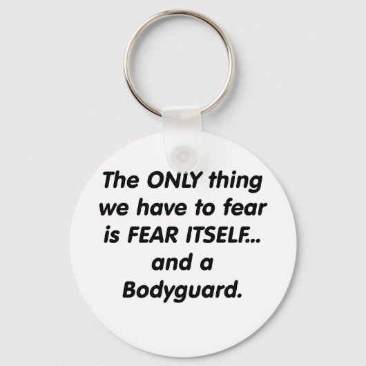 Furcht Schlüsselanhänger (Vorderseite)