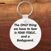 Furcht Schlüsselanhänger (Vorderseite)