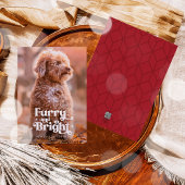 Furcht und Hunde Foto Weihnachten