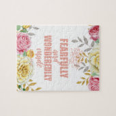 Furcht und wunderbar Made Bible Verse Puzzle (Horizontal)