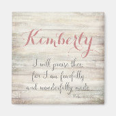 Furcht und wunderbar Made - Ps.139:14 Magnet (Vorne)