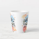 Furcht und wunderbar Made Small Latte Tasse (Vorderseite)