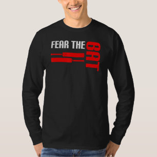 Furcht vor dem Bajonettangebot für einen Cricket-S T-Shirt