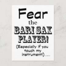 Furcht vor dem Bari Sax Player