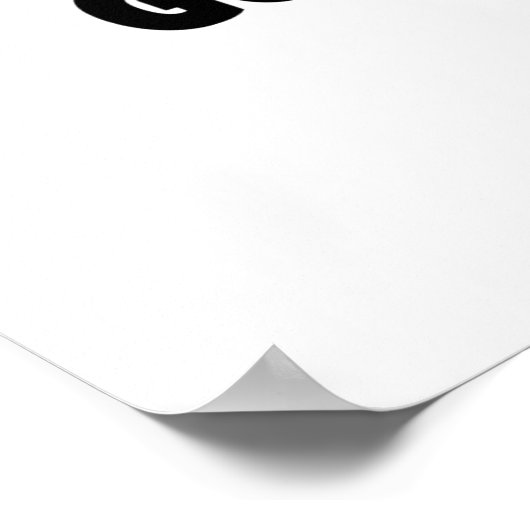 Furcht vor dem Bart - deutsches Drahthaar Pointer Poster (Ecke)