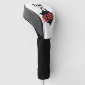 Furcht vor dem Bart  Golf Headcover (angewinkelt)